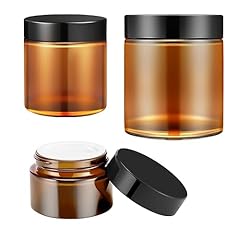 Amber glass jar for sale  Delivered anywhere in USA 