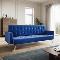 Elegant blue velvet for sale  Delivered anywhere in UK