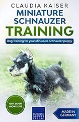 Miniature schnauzer training for sale  Delivered anywhere in UK