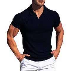 Muscle polo shirts for sale  Delivered anywhere in UK