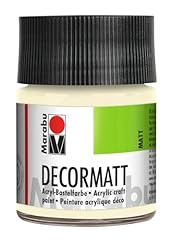 Marabu acrylfarbe decormatt usato  Spedito ovunque in Italia 