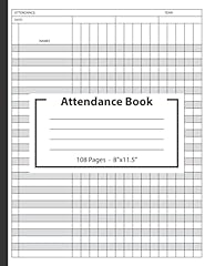 Attendance book attendance for sale  Delivered anywhere in USA 