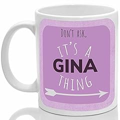 Gina mug gina for sale  Delivered anywhere in UK