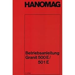 Hanomag granit 500e gebraucht kaufen  Wird an jeden Ort in Deutschland