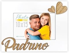 Cornice padrino bianca usato  Spedito ovunque in Italia 