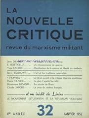 Nouvelle critique 01 d'occasion  Livré partout en France