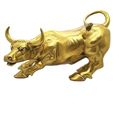 Wealthcoming brass bull for sale  Delivered anywhere in USA 