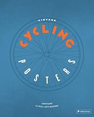 Vintage cycling posters usato  Spedito ovunque in Italia 