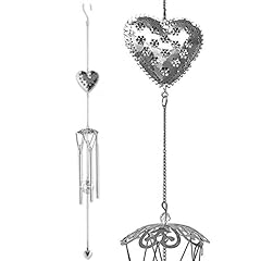 Heart wind chime for sale  Delivered anywhere in USA 