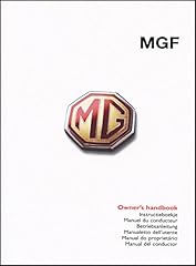 Mgf owners handbook for sale  Delivered anywhere in UK