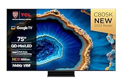 Tcl 75c805k inch for sale  Delivered anywhere in UK
