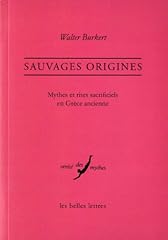 Sauvages origines mythes d'occasion  Livré partout en France