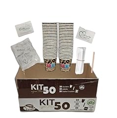 Kit tazzine caffe usato  Spedito ovunque in Italia 