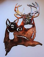 Deer pair metal for sale  Delivered anywhere in USA 