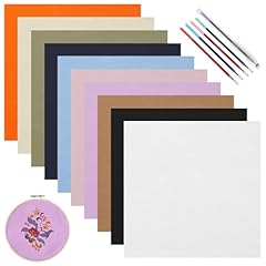 Pcs embroidery fabric for sale  Delivered anywhere in UK