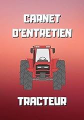 Carnet entretien tracteur d'occasion  Livré partout en France