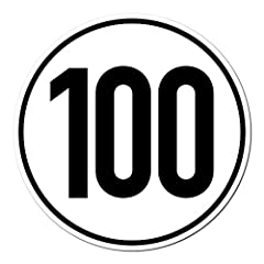 Autocollants 100 vitesse d'occasion  Livré partout en France
