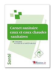 Carnet sanitaire eaux d'occasion  Livré partout en France