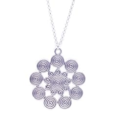 Collier femme spirale d'occasion  Livré partout en France