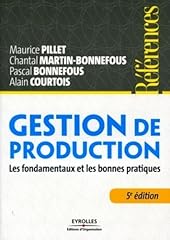 Gestion production fondamentau d'occasion  Livré partout en France