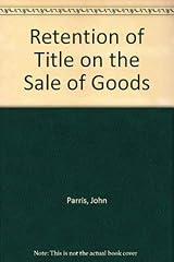 Retention title sale for sale  Delivered anywhere in UK