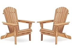 Wooden folding adirondack for sale  Delivered anywhere in USA 