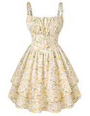 Floral sun dress for sale  Delivered anywhere in USA 