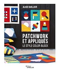 Patchwork appliqués style d'occasion  Livré partout en Belgiqu