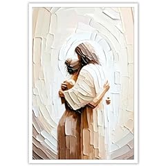 Hgnsvrjx jesus embracing for sale  Delivered anywhere in USA 
