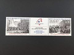 Timbre 1988. triptyque d'occasion  Livré partout en France