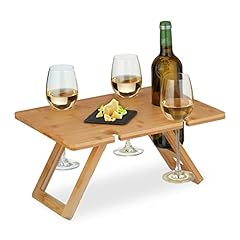 Relaxdays tavolino pieghevole usato  Spedito ovunque in Italia 