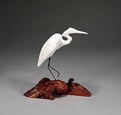 Egret sculpture john for sale  Delivered anywhere in USA 