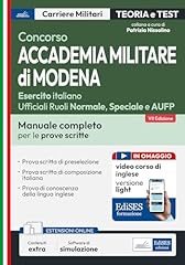 Concorso accademia militare usato  Spedito ovunque in Italia 