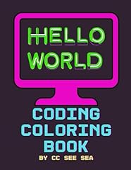 Hello coding coloring for sale  Delivered anywhere in USA 