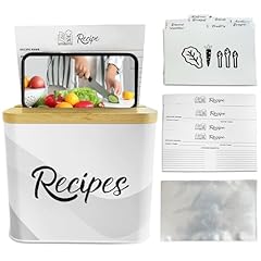 100 recipe box for sale  Delivered anywhere in USA 