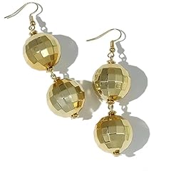 Disco ball earrings for sale  Delivered anywhere in USA 