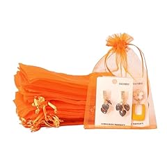100pk orange organza for sale  Delivered anywhere in UK