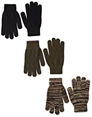 Quietwear Men's 3-Pair Pack Grip Dot Assorted Gloves, for sale  Delivered anywhere in Canada