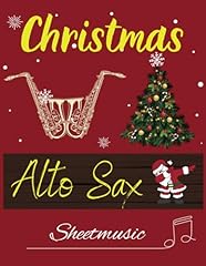 Christmas alto sax usato  Spedito ovunque in Italia 