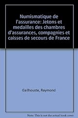 Numismatique assurance jetons d'occasion  Livré partout en France