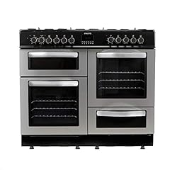electriQ Range Cooker 100cm Dual Fuel - Stainless Steel for sale  Delivered anywhere in Ireland