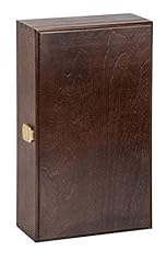 Double bottle wooden for sale  Delivered anywhere in UK