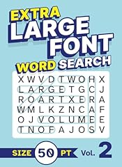 Extra large font for sale  Delivered anywhere in USA 