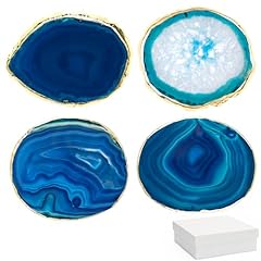 Purple agate coasters for sale  Delivered anywhere in USA 