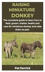 Raising miniature donkey for sale  Delivered anywhere in UK