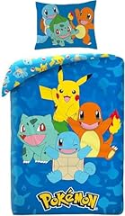 Pokemon bettwäsche set gebraucht kaufen  Wird an jeden Ort in Deutschland
