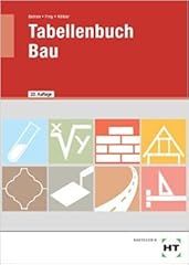 Tabellenbuch bau lehrbuch gebraucht kaufen  Wird an jeden Ort in Deutschland