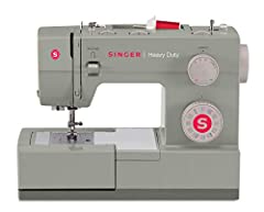 SINGER | Heavy Duty 4452 Sewing Machine , Gray, used for sale  Delivered anywhere in USA 