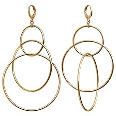Big hoop earrings for sale  Delivered anywhere in USA 