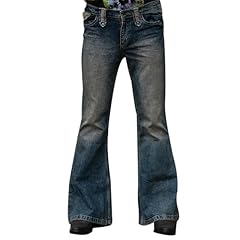 Jeans zampa elefante usato  Spedito ovunque in Italia 